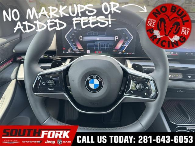 used 2024 BMW 530 car, priced at $46,699