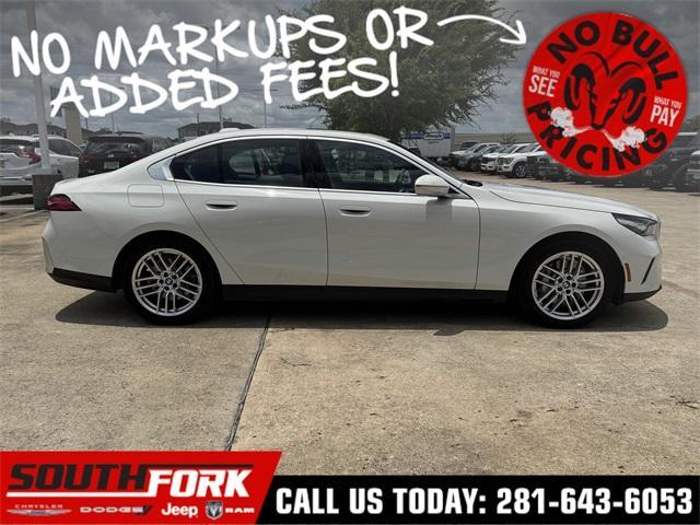 used 2024 BMW 530 car, priced at $46,699