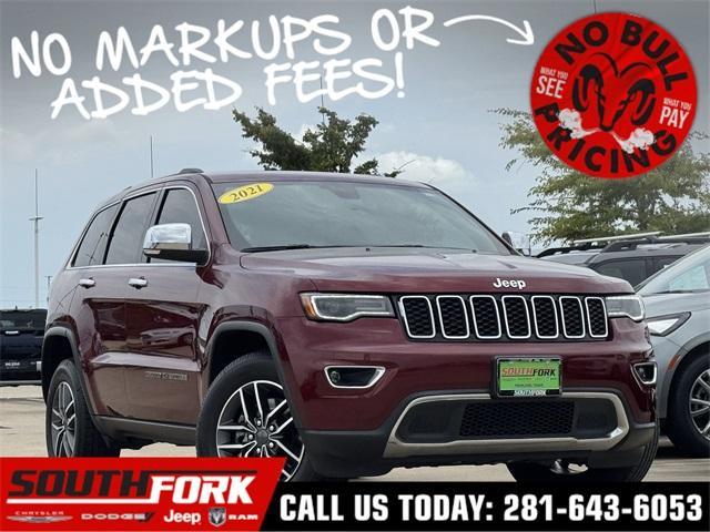 used 2021 Jeep Grand Cherokee car, priced at $29,998