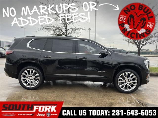 used 2024 GMC Acadia car, priced at $52,999