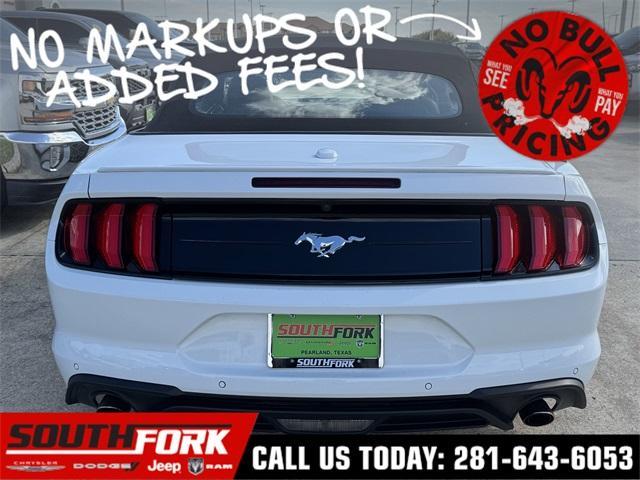 used 2022 Ford Mustang car, priced at $23,999