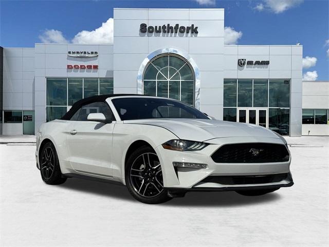 used 2022 Ford Mustang car, priced at $23,299