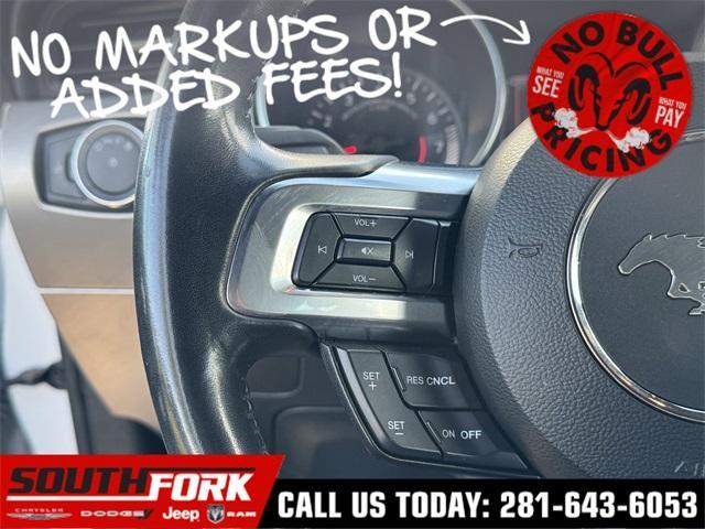 used 2022 Ford Mustang car, priced at $23,999