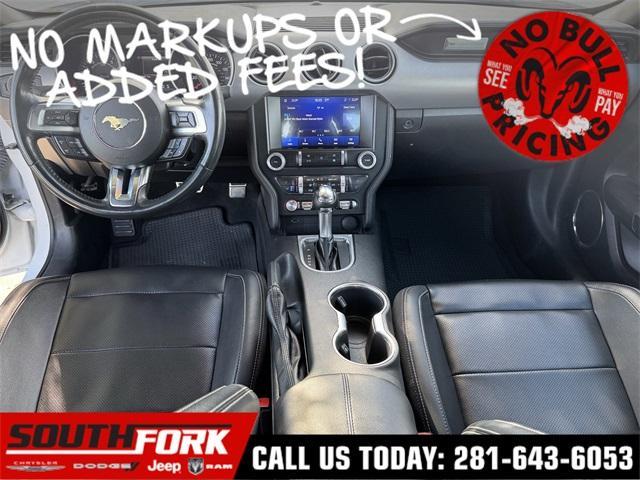 used 2022 Ford Mustang car, priced at $23,999