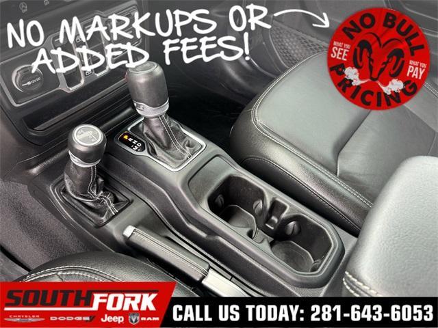used 2021 Jeep Wrangler Unlimited car, priced at $25,697