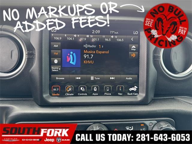 used 2021 Jeep Wrangler Unlimited car, priced at $25,697