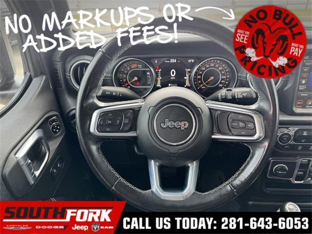 used 2021 Jeep Wrangler Unlimited car, priced at $25,697