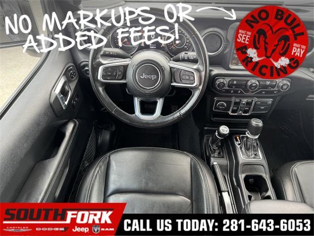 used 2021 Jeep Wrangler Unlimited car, priced at $25,697