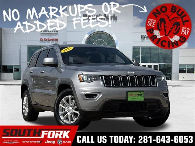 used 2021 Jeep Grand Cherokee car, priced at $24,497