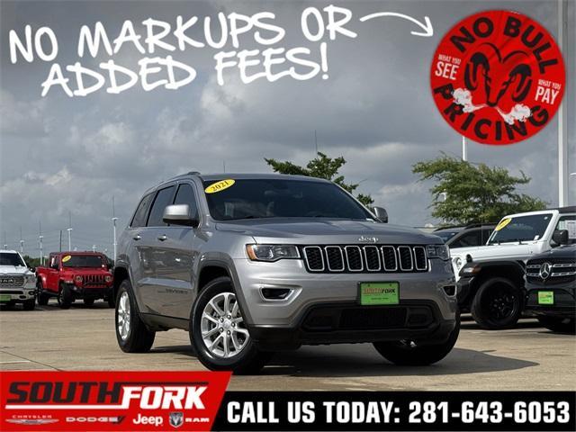 used 2021 Jeep Grand Cherokee car, priced at $24,298