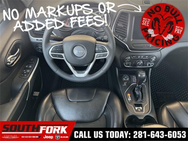 used 2022 Jeep Cherokee car, priced at $23,799