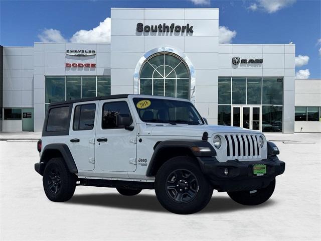 used 2018 Jeep Wrangler Unlimited car