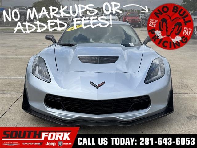 used 2017 Chevrolet Corvette car, priced at $67,999