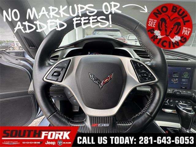 used 2017 Chevrolet Corvette car, priced at $67,999