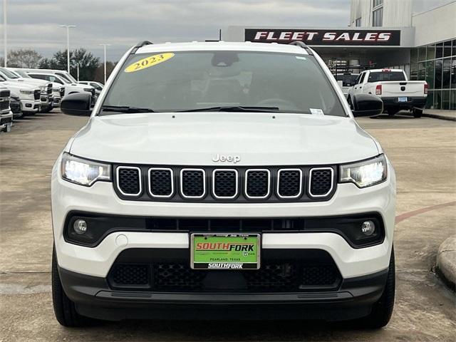 used 2023 Jeep Compass car, priced at $24,397