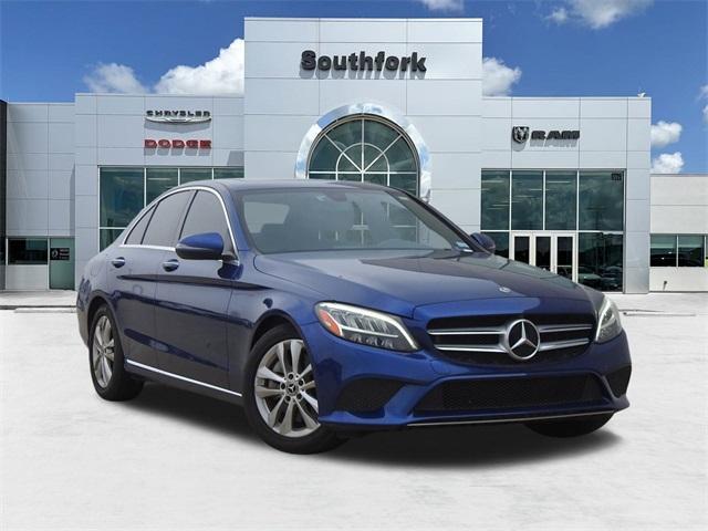 used 2019 Mercedes-Benz C-Class car, priced at $24,877