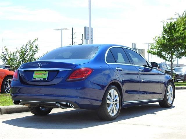 used 2019 Mercedes-Benz C-Class car, priced at $24,444