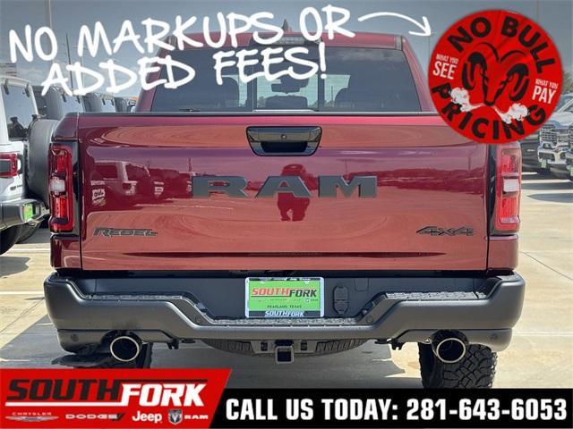 new 2025 Ram 1500 car, priced at $63,989