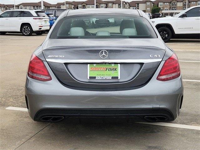 used 2018 Mercedes-Benz AMG C 43 car, priced at $29,585