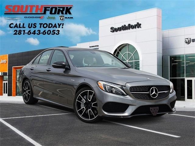 used 2018 Mercedes-Benz AMG C 43 car, priced at $29,886