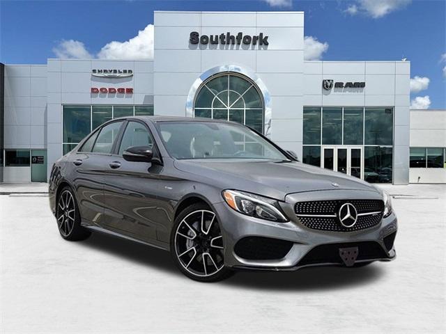 used 2018 Mercedes-Benz AMG C 43 car, priced at $29,997