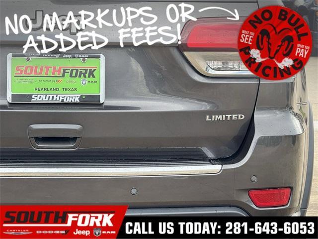 used 2021 Jeep Grand Cherokee car, priced at $26,699