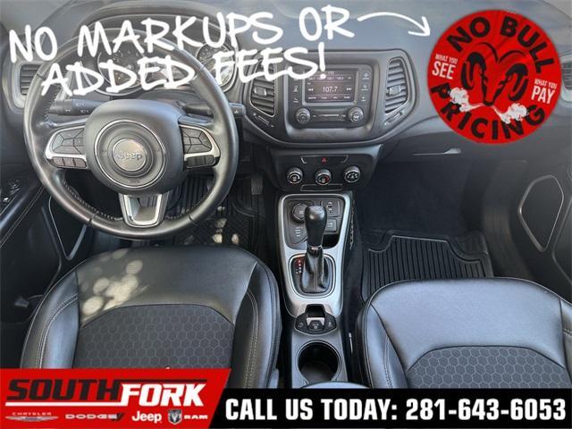 used 2018 Jeep Compass car, priced at $15,297