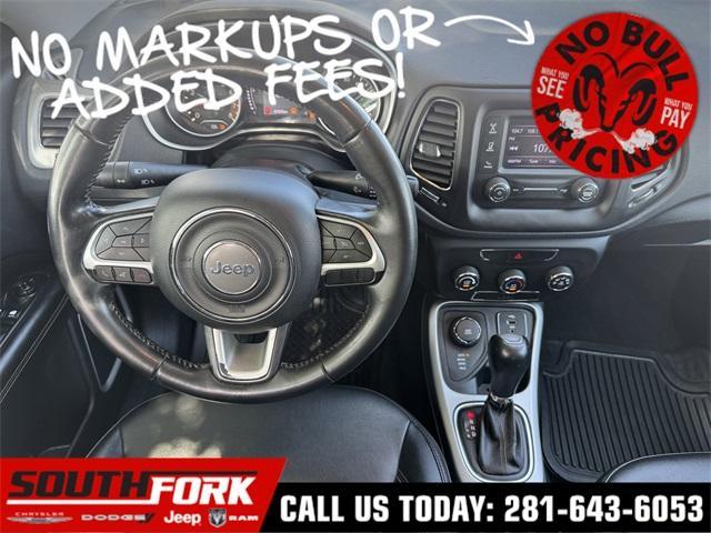 used 2018 Jeep Compass car, priced at $15,297