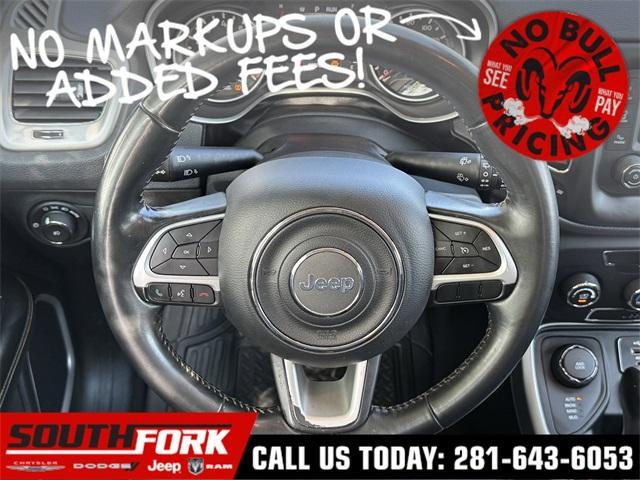 used 2018 Jeep Compass car, priced at $15,297