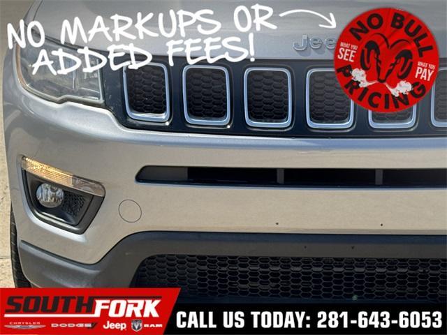 used 2018 Jeep Compass car, priced at $15,297