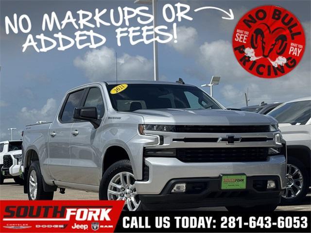 used 2021 Chevrolet Silverado 1500 car, priced at $35,999