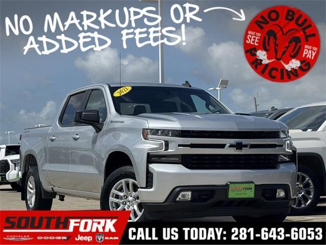 used 2021 Chevrolet Silverado 1500 car, priced at $35,999