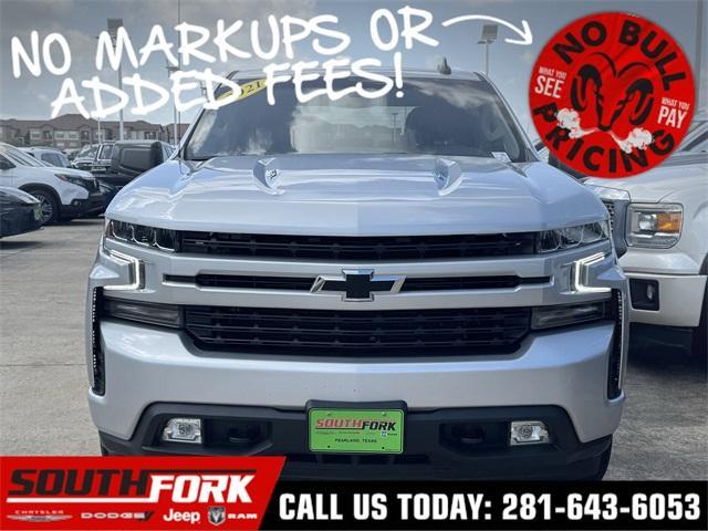used 2021 Chevrolet Silverado 1500 car, priced at $35,999