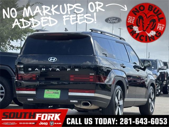 used 2024 Hyundai Santa Fe car, priced at $34,999