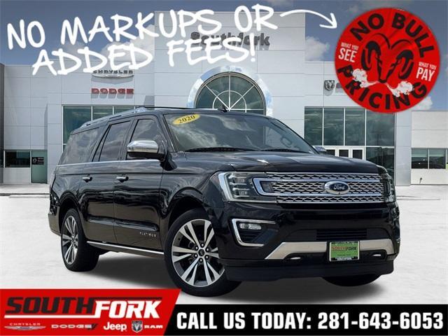 used 2020 Ford Expedition Max car, priced at $32,999