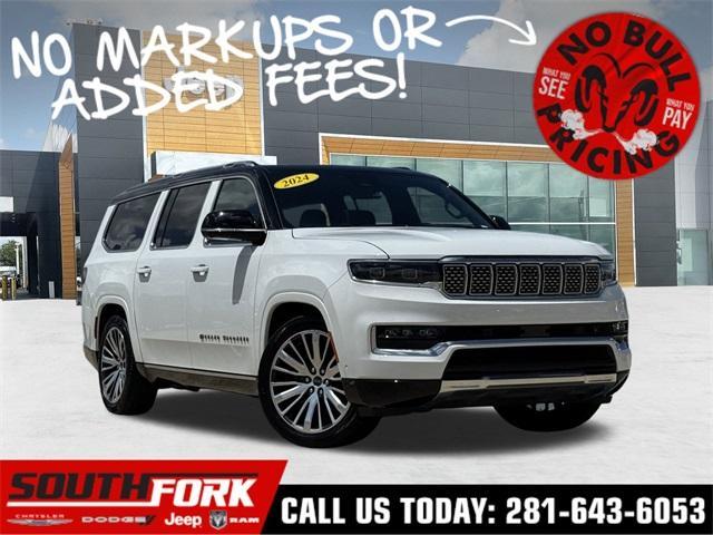 used 2024 Jeep Grand Wagoneer L car, priced at $76,399