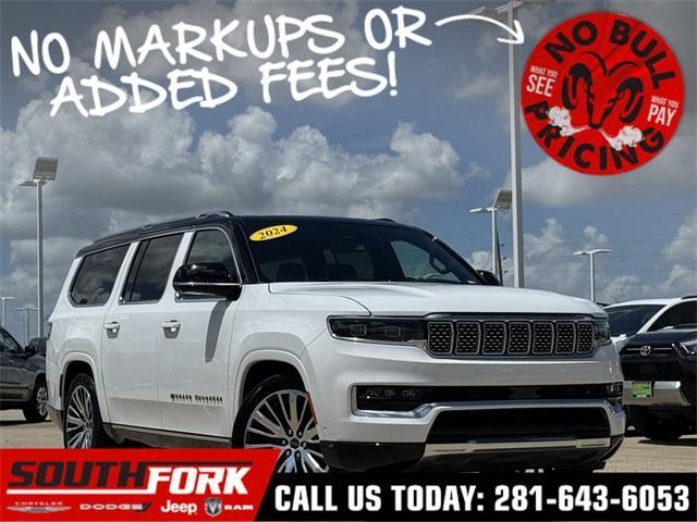 used 2024 Jeep Grand Wagoneer L car, priced at $76,399