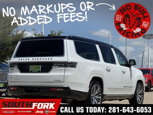 used 2024 Jeep Grand Wagoneer L car, priced at $76,399