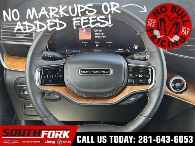 used 2024 Jeep Grand Wagoneer L car, priced at $76,399
