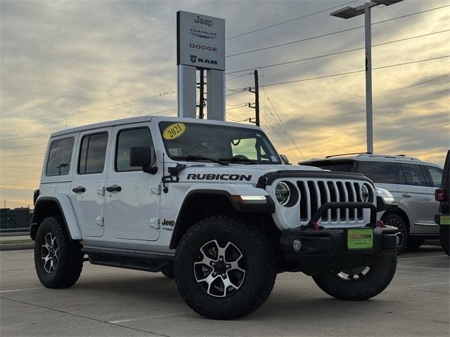 used 2021 Jeep Wrangler Unlimited car, priced at $35,699