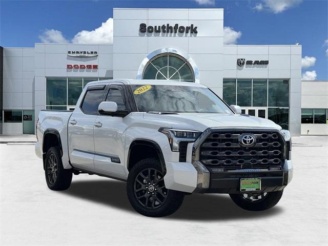 used 2022 Toyota Tundra Hybrid car, priced at $49,299