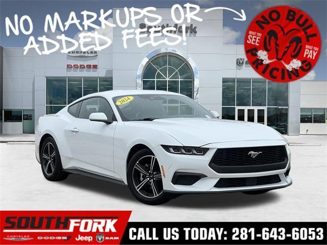 used 2024 Ford Mustang car, priced at $29,197