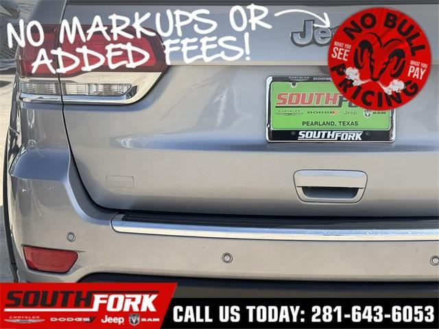 used 2020 Jeep Grand Cherokee car, priced at $19,599