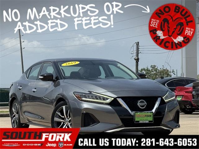 used 2019 Nissan Maxima car, priced at $16,799