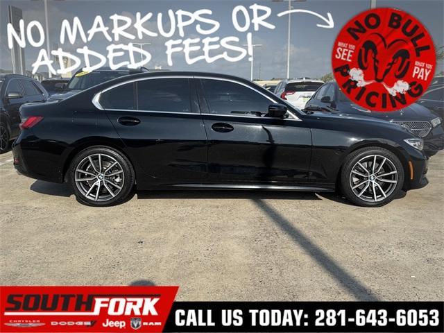 used 2019 BMW 330 car, priced at $19,599