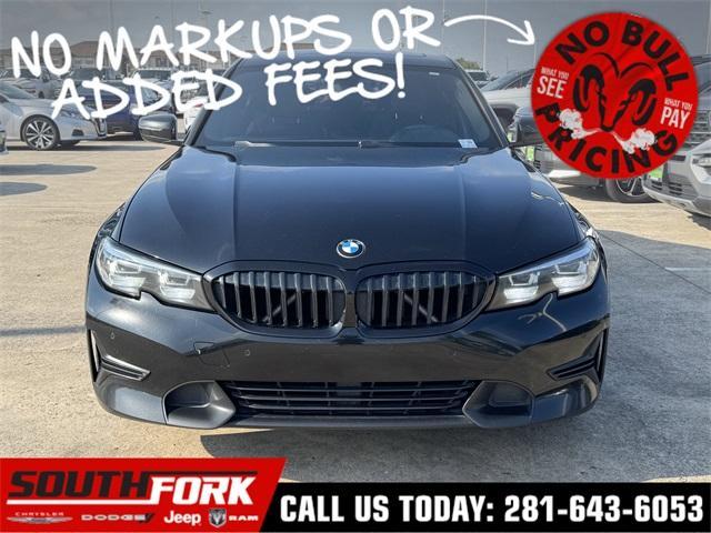 used 2019 BMW 330 car, priced at $19,599