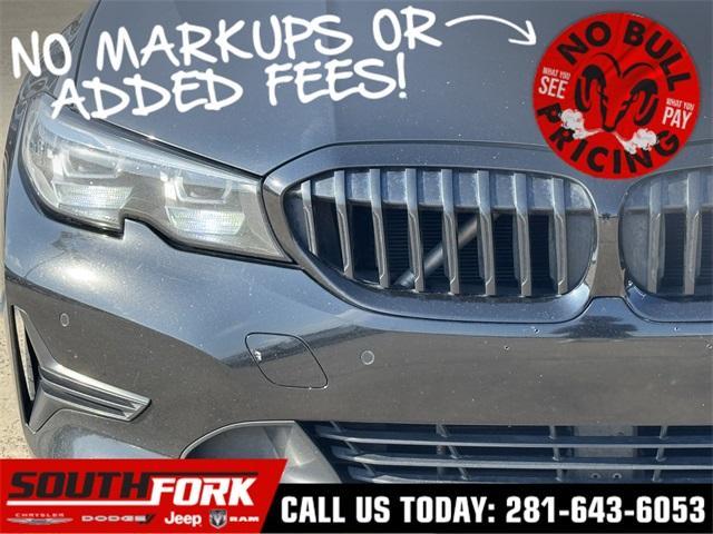 used 2019 BMW 330 car, priced at $19,599