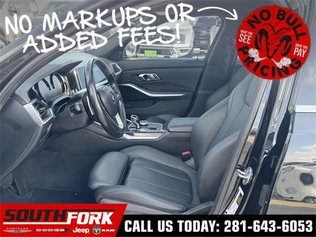 used 2019 BMW 330 car, priced at $19,599