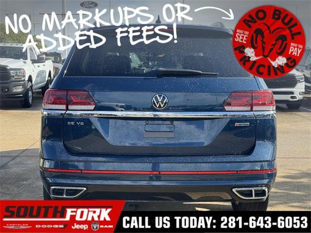 used 2021 Volkswagen Atlas car, priced at $22,599