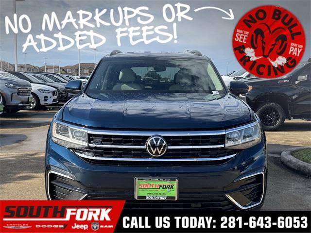 used 2021 Volkswagen Atlas car, priced at $22,599